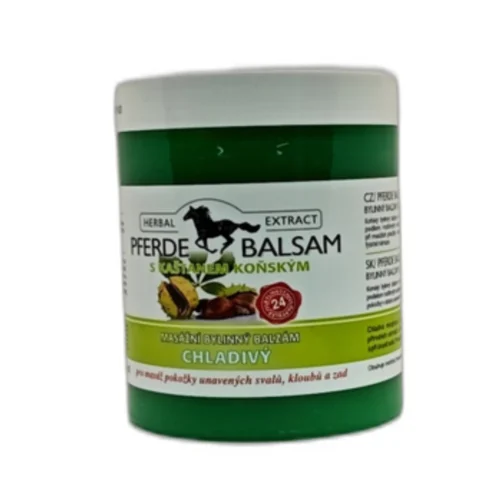 Masážny bylinný balzam CHLADIVÝ 500 ml