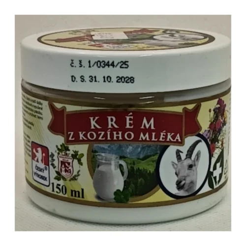 Krém s kozieho mlieka 150 ml