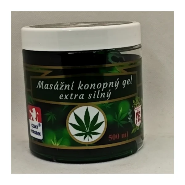 8595030070595 Masážny konopný gél extra silný 500 ml