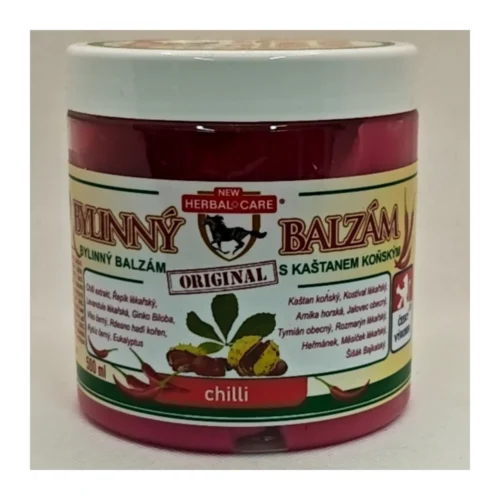 8595030070731 Bylinný balzám s chilli