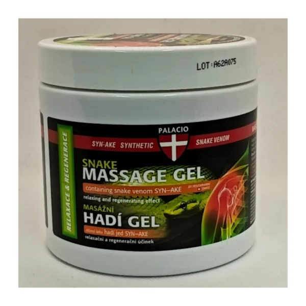 Masážny hadí gél 600 ml